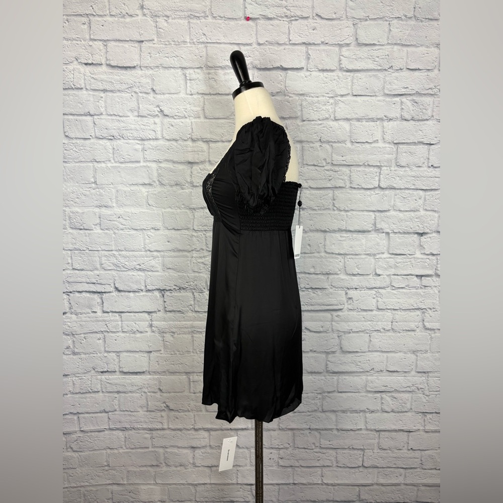 NWT Rumored Napa Valley Mini Dress | Black size S - Picture 3 of 7